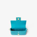 FENDI Baguette® Mini Turquoise stingray leather bag - Image 4